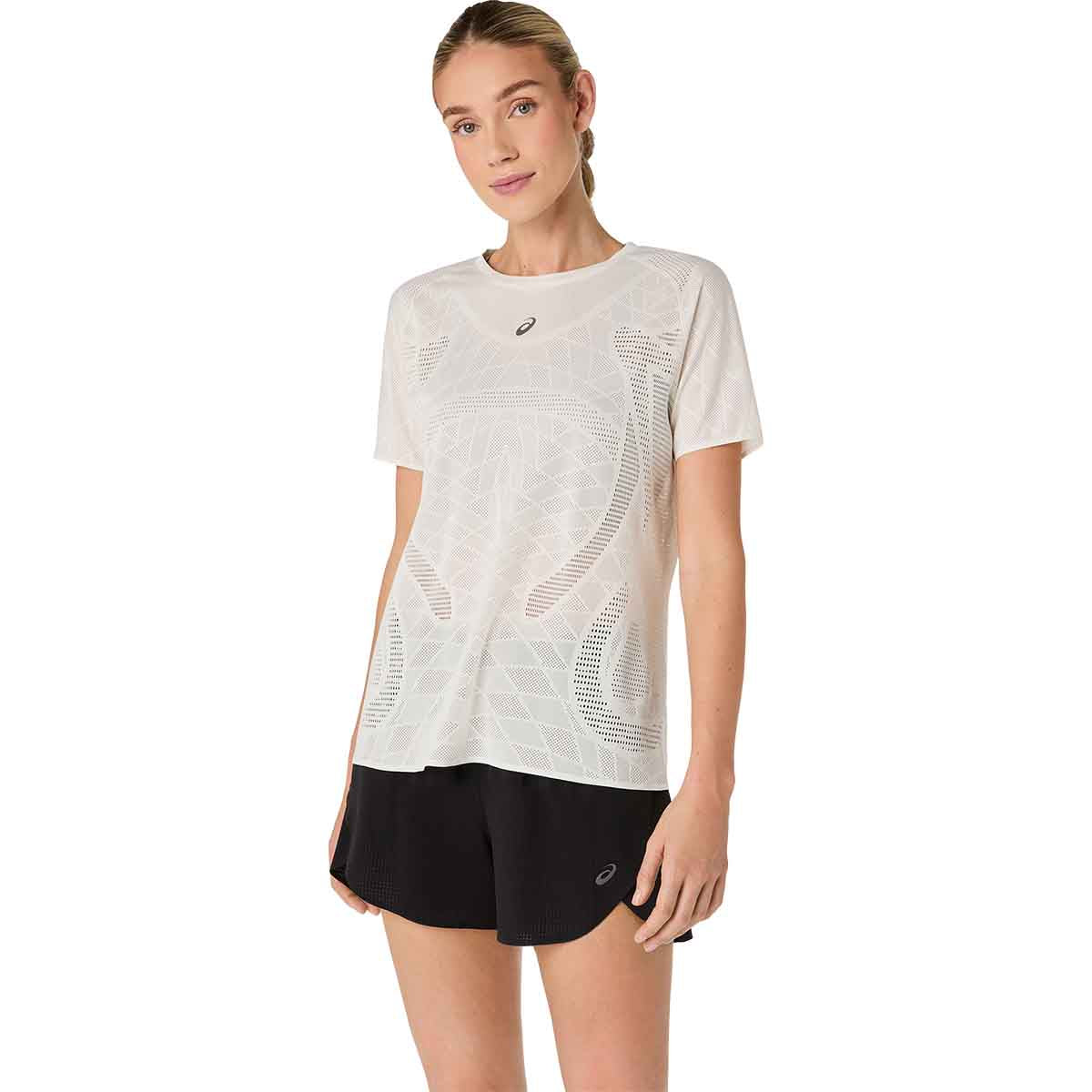 Asics Metarun SS Top Women Cream חולצת ריצה לנשים