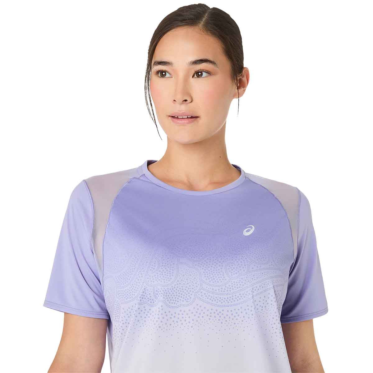 Asics Road Fade SS Top Women Bluebell חולצת ריצה לנשים