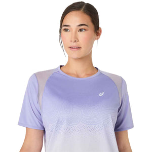 Asics Road Fade SS Top Women Bluebell חולצת ריצה לנשים