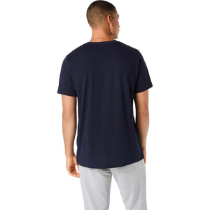 Asics Logo Graphic Tee Men Midnight חולצת אסיקס לגברים