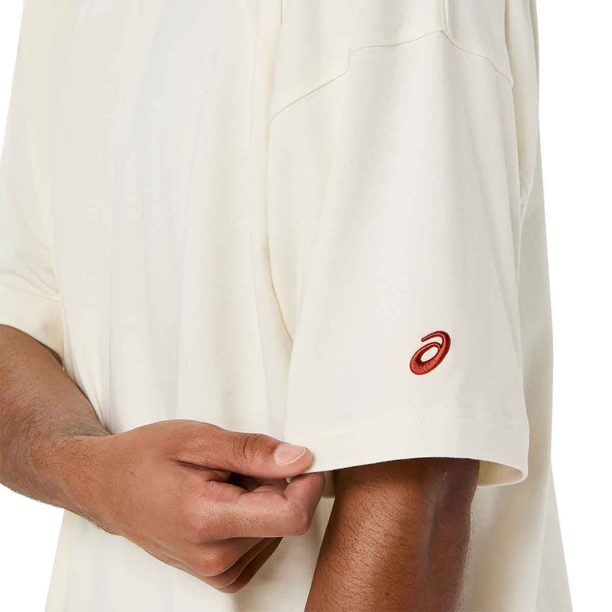 Asics Heritage Heavy Cotton Citee Unisex Cream Chicago חולצת אסיקס יוניסקס