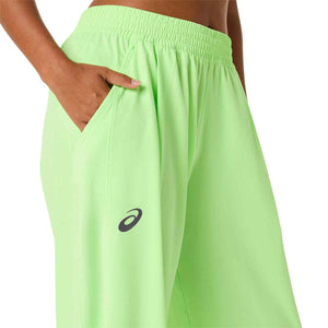 Asics Match Pant Women Illuminate Green מכנסי טניס ארוכות לנשים