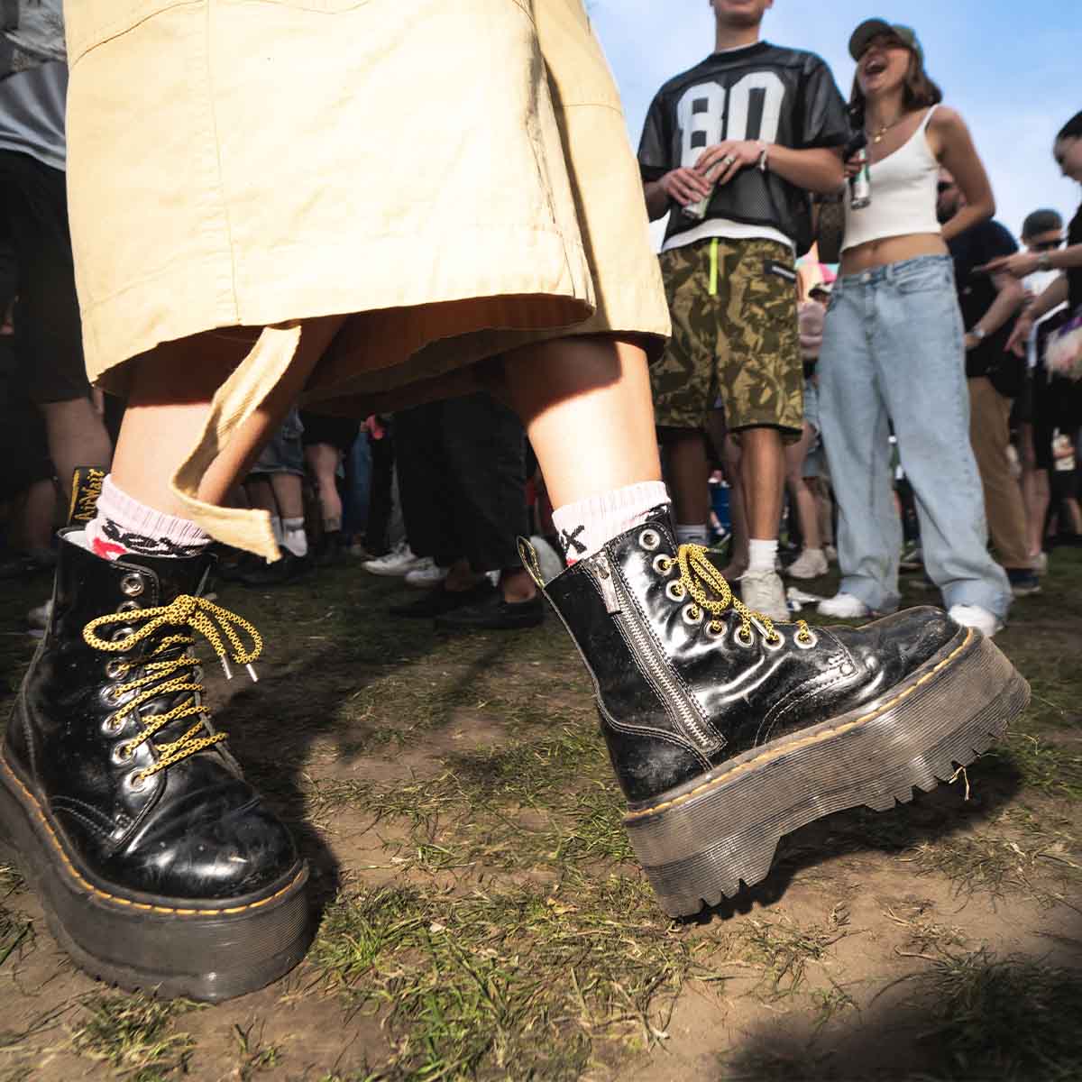 Dr. Martens Jadon Max Boots Platform מגפי ד"ר מרטינס ג'יידון מקס שחור