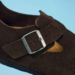 Birkenstock London Mocca סנדלי בירקנשטוק לנשים לונדון חום