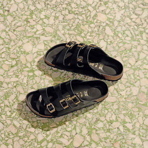 Birkenstock Florida Fresh Black Amalfi כפכפי בירקנשטוק פלורידה לנשים