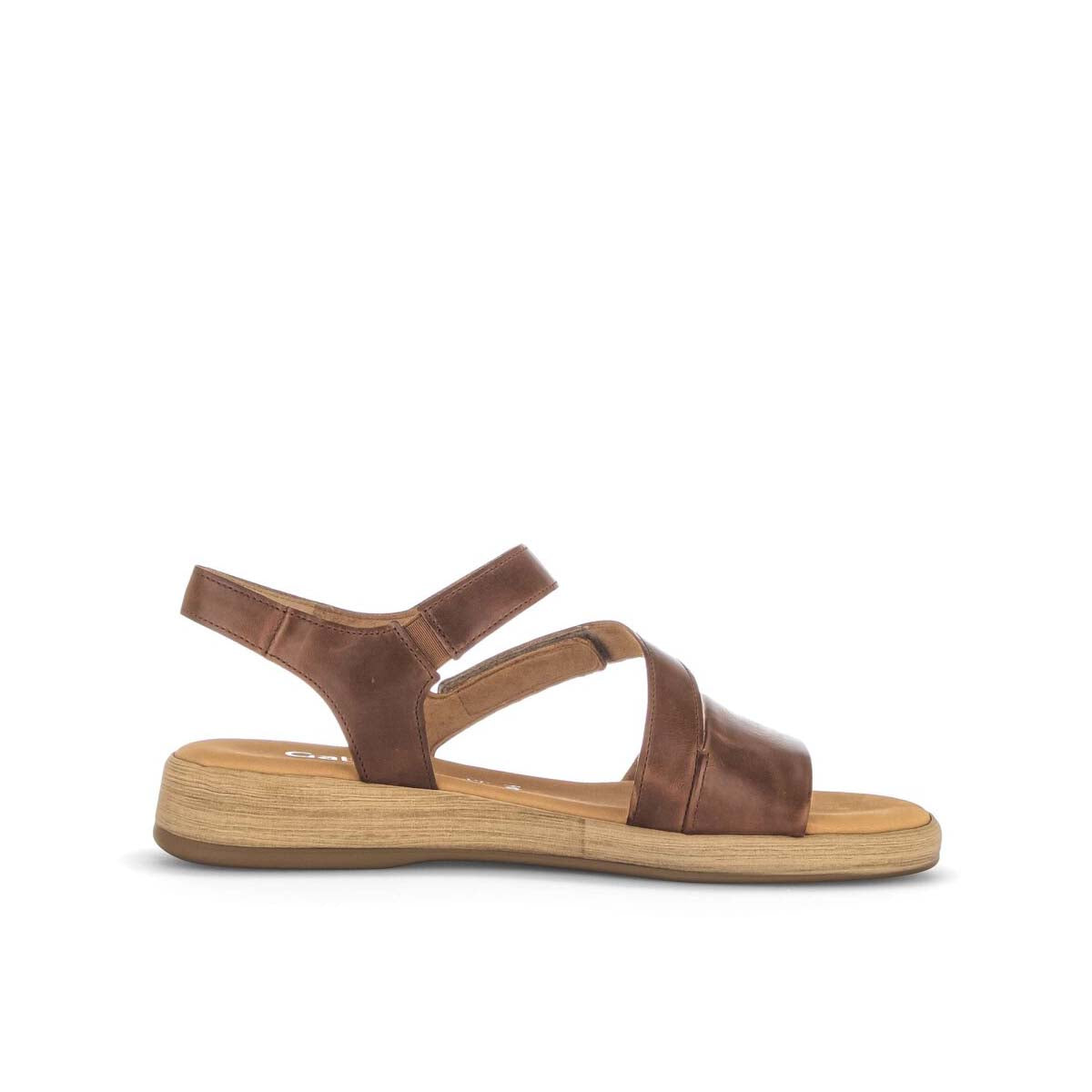 Gabor brown strappy sandal סנדלי גאבור לנשים