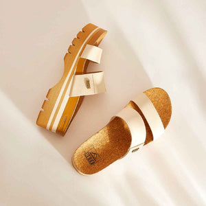 Reef Cushion Vista Higher Vintage Tan כפכפי ריף לנשים