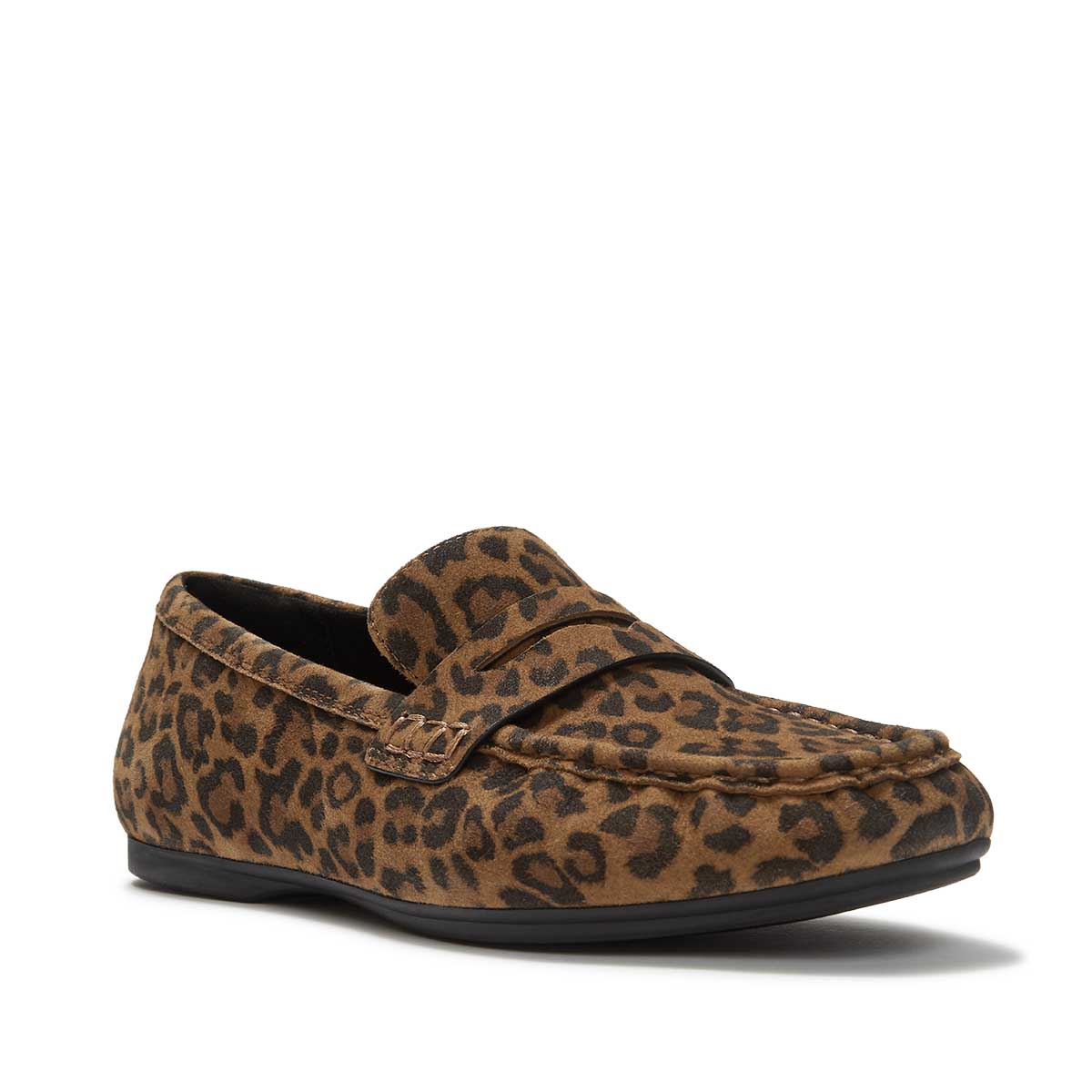 Fit Flop Delicato Soft Loafer - Tan Black נעלי מוקסין פיט פלופ לנשים
