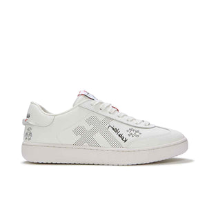 Fit Flop X Keith Haring The Dash FF Trainers  Urban White סניקרס פיטפלופ לנשים