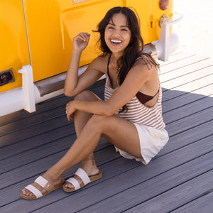 Reef Cushion Vista Vintage Textile כפכפי נשים ריף