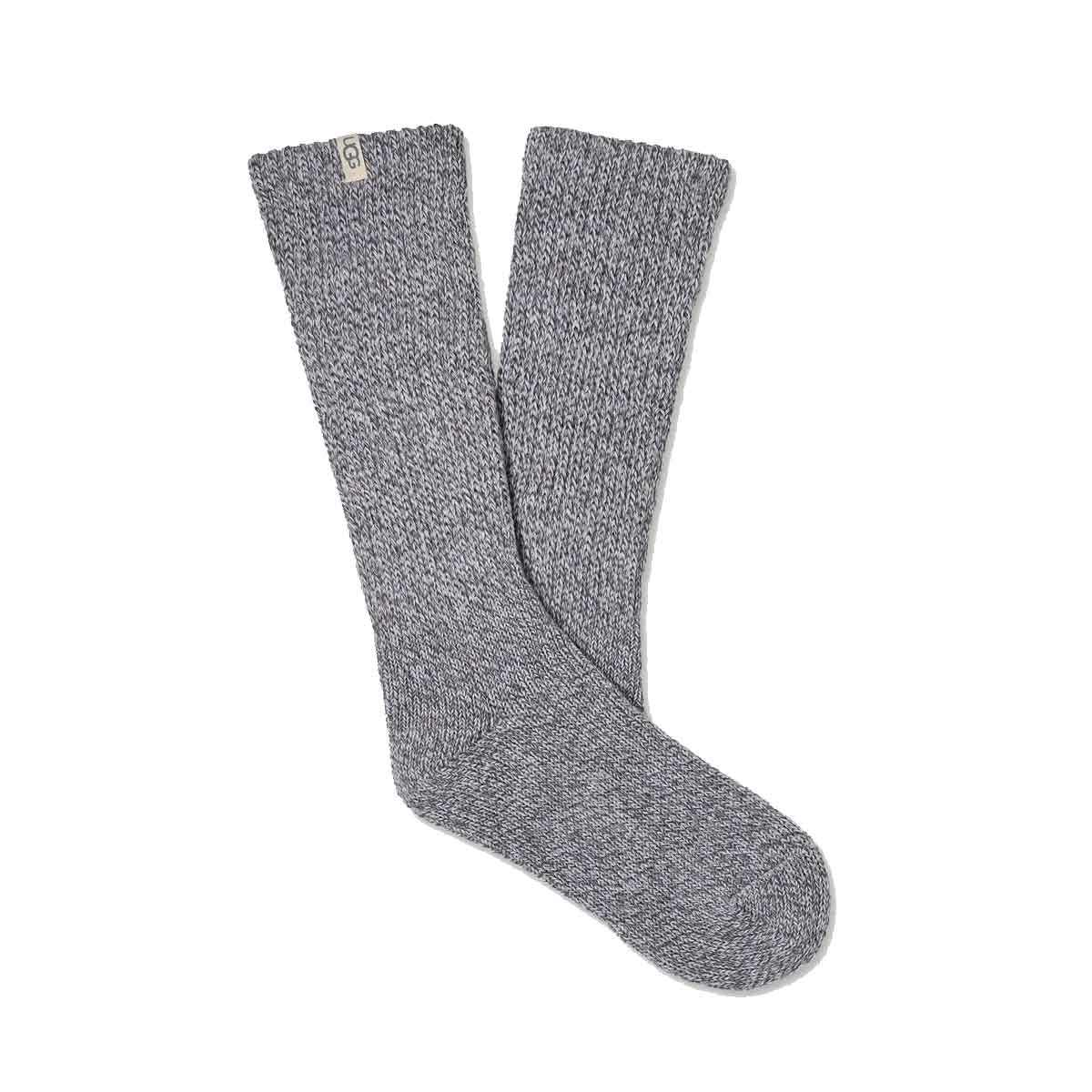 UGG Tyla Slouchy Crew II Grey Heather גרביים לנשים אפור