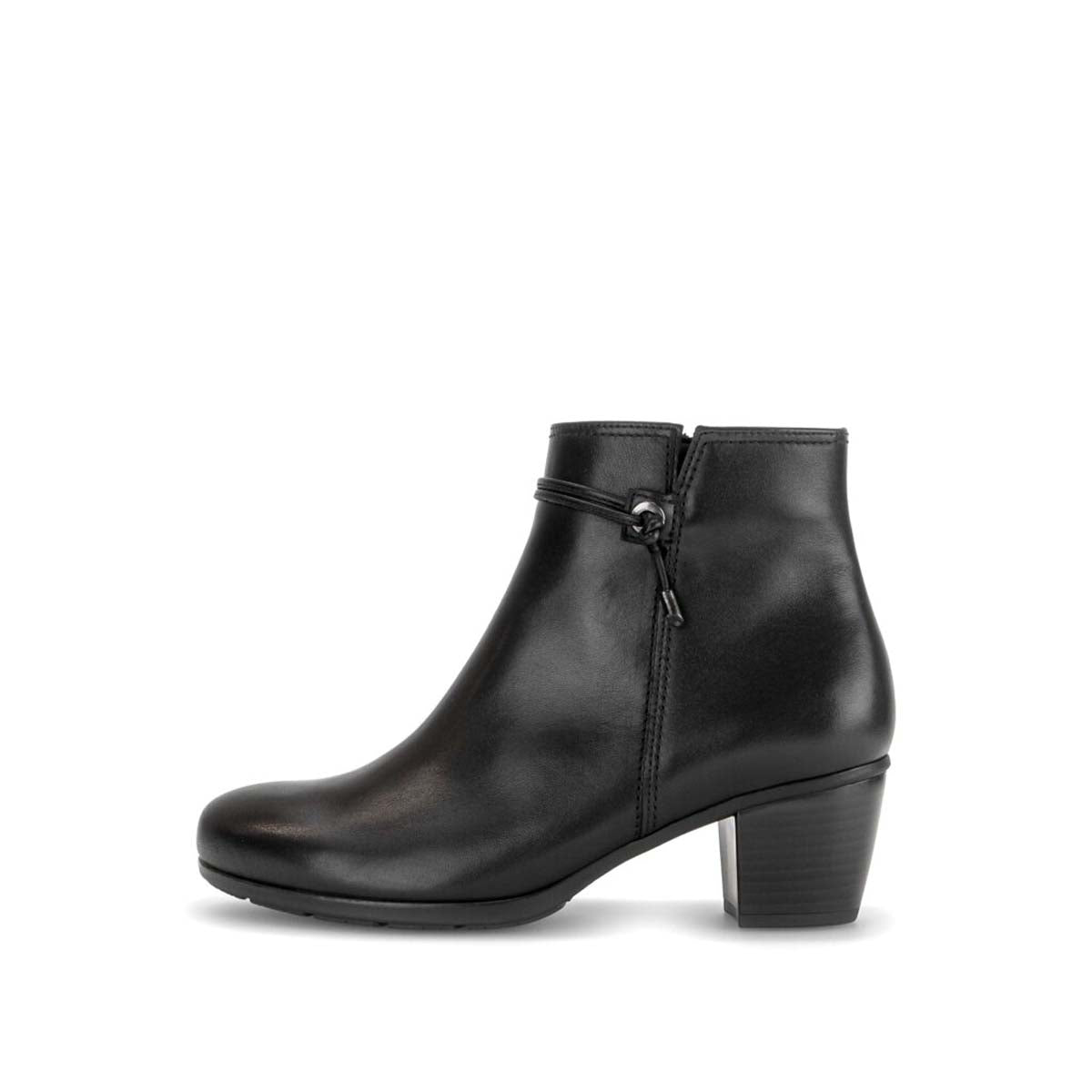 Gabor Elegant black ankle boots Black מגפי גאבור לנשים