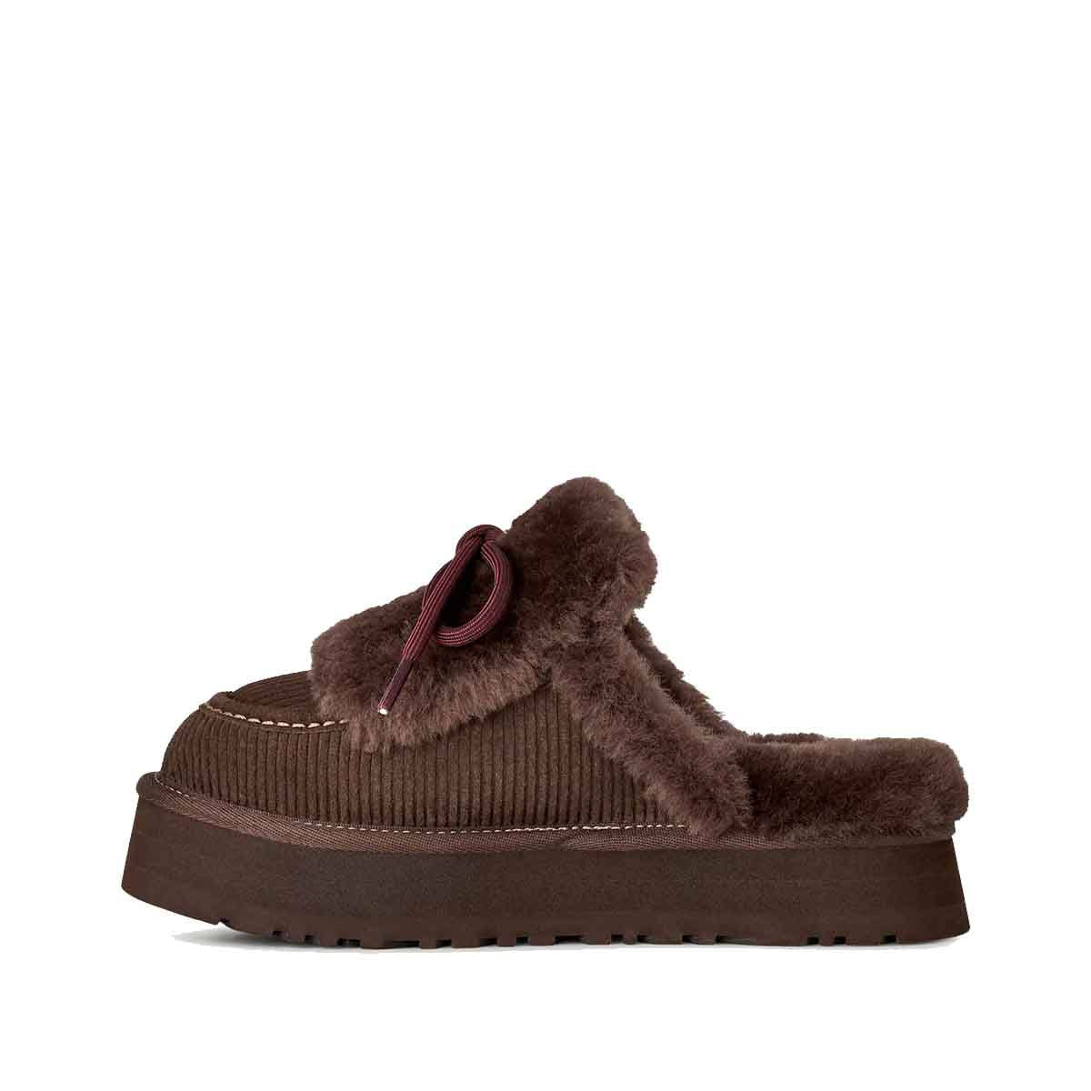 UGG Disquette Heritage Burnt Cedar כפכפי נשים חום