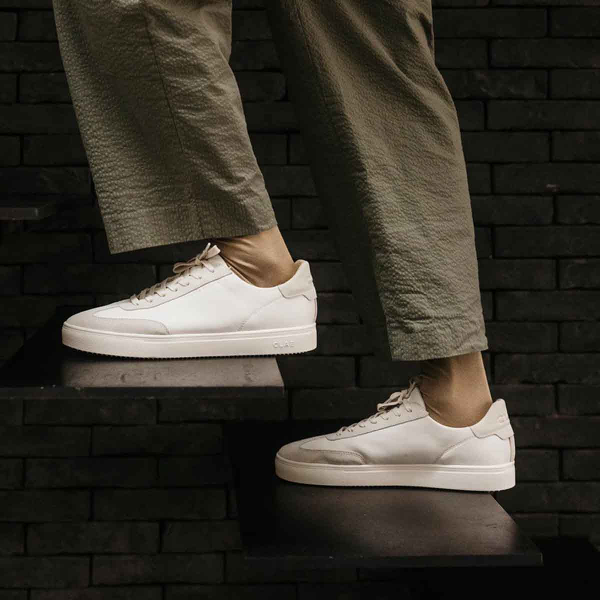 Clae Deane Triple Offwhite סניקרס לגברים