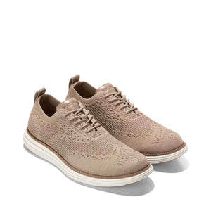 Cole Haan Originalgrand Remastered Stitchlite Ox Irish Coffee Dune Silver Birch סניקרס קול האן לגברים