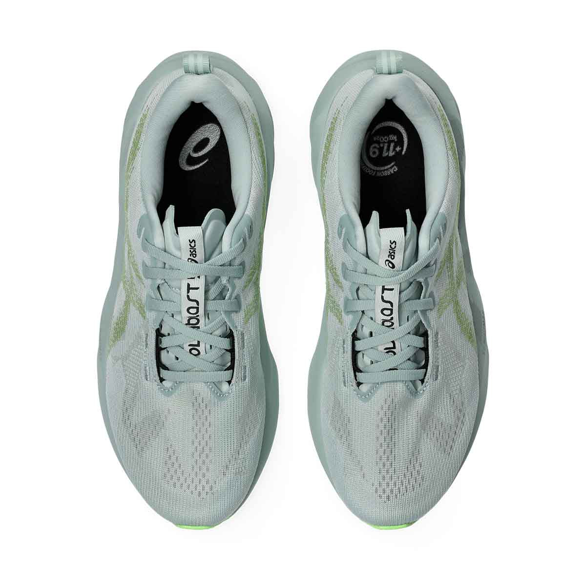 Asics Novablast 5 Men Cold Moss Light Orange נעלי ריצה נובה בלאסט 5 לגברים