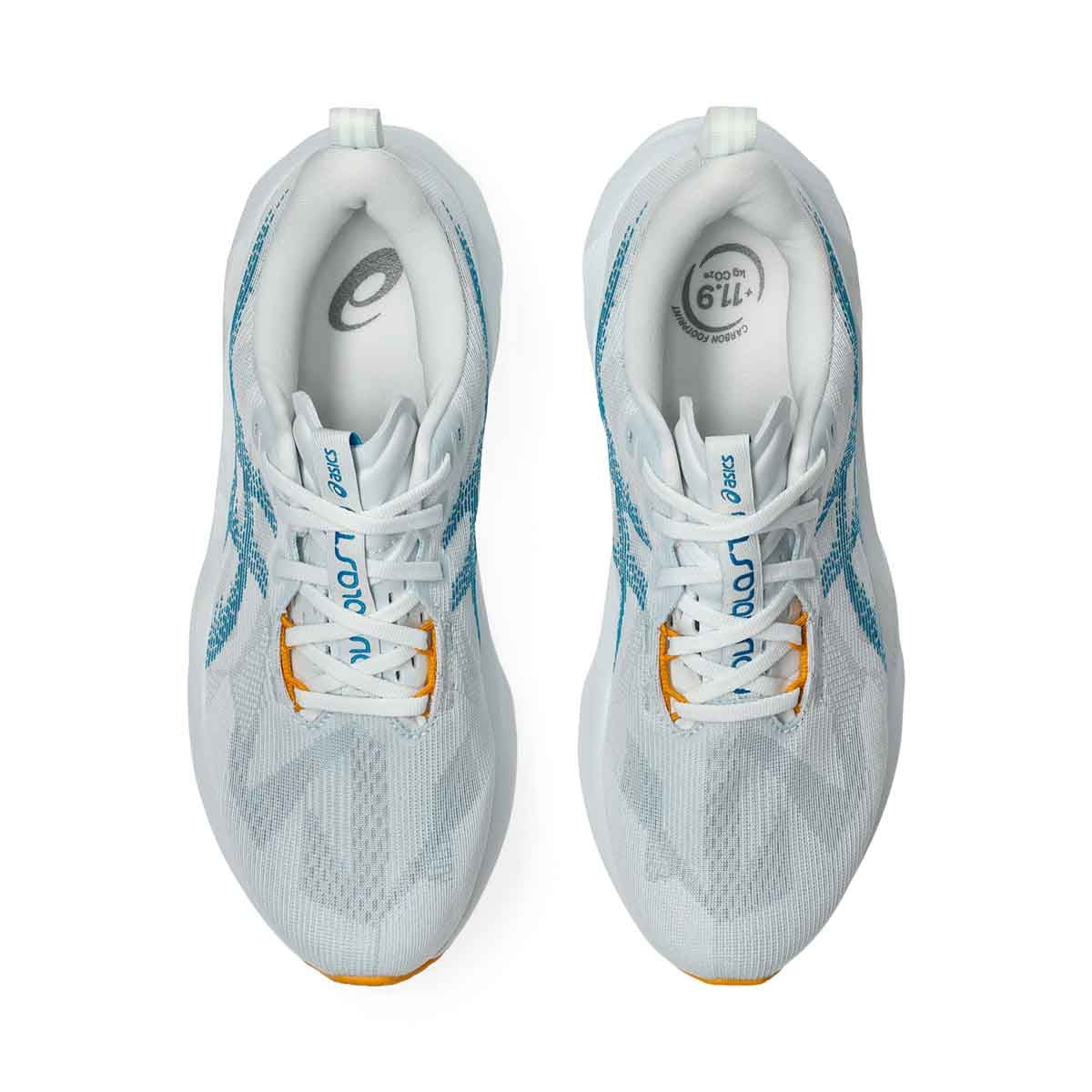 Asics Novablast 5 Men Arctic Blue Aegean Blue נעלי ריצה נובה בלאסט 5 לגברים