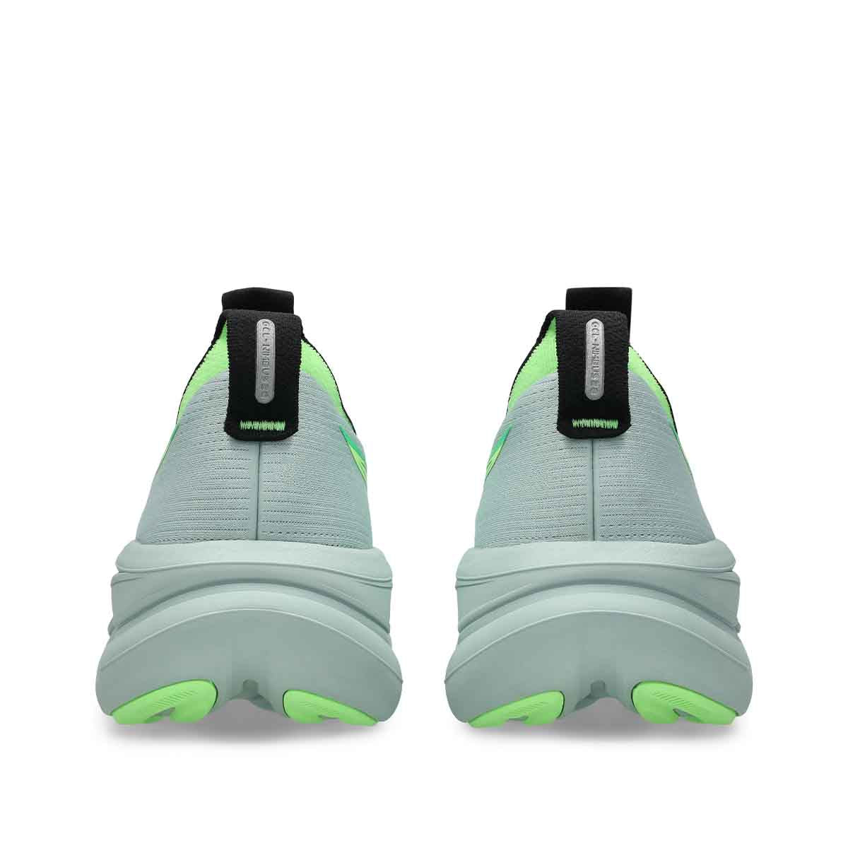 Asics Gel Nimbus 28 Men Cold Moss Illuminate Green נעלי ריצה ג`ל נימבוס 28 לגברים