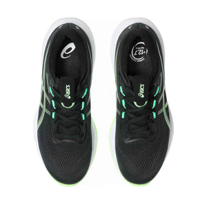 Asics Gel Cumulus 28 Men Black Illuminate Green נעלי ריצה ג`ל קומולוס 28 לגברים