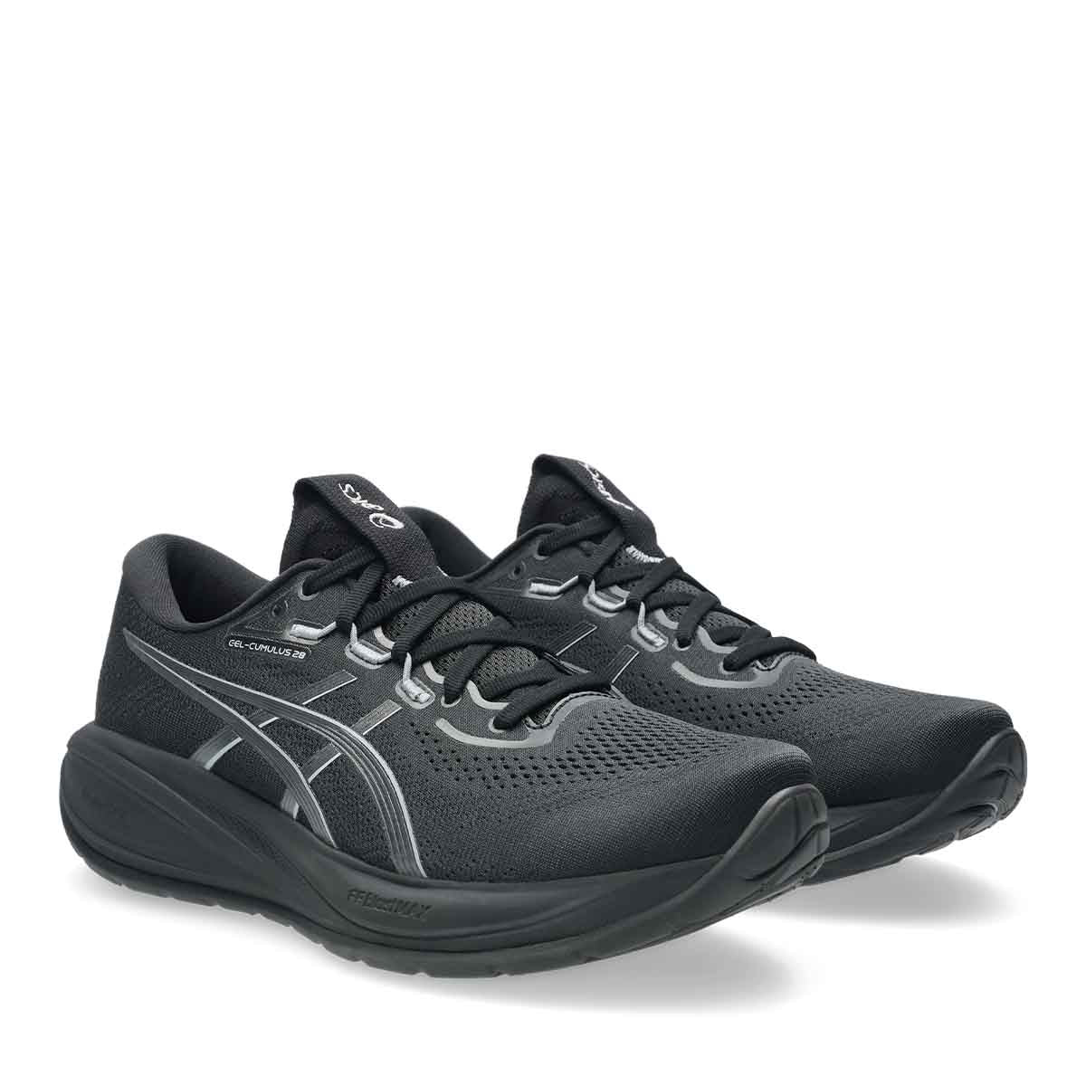 Asics Gel Cumulus 28 Men Black Carrier Grey נעלי ריצה ג`ל קומולוס 28 לגברים