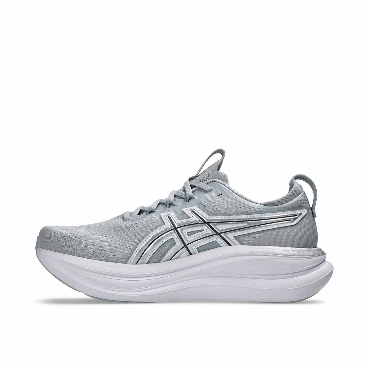 Asics Novablast 5 Atc Women Piedmont Grey Pure Silver נעלי ריצה ג`ל נימבוס 28 לגברים