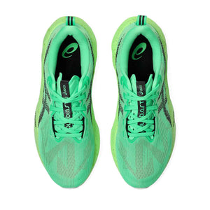 Asics Novablast 5 Ekiden Men Vital Green Black נעלי ריצה נובה בלאסט 5 לגברים