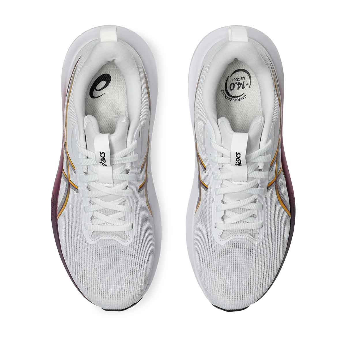 Asics GT 1000 14 Women White Yamabuki נעלי ריצה ג'י טי 1000 לנשים