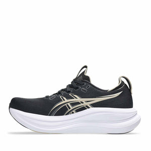 Asics Gel Nimbus 28 Women Black Feather Grey נעלי ריצה ג`ל נימבוס 28 לנשים