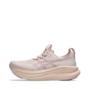 Asics Gel Nimbus 28 Women Pearl Pink Morganite נעלי ריצה ג`ל נימבוס 28 נשים