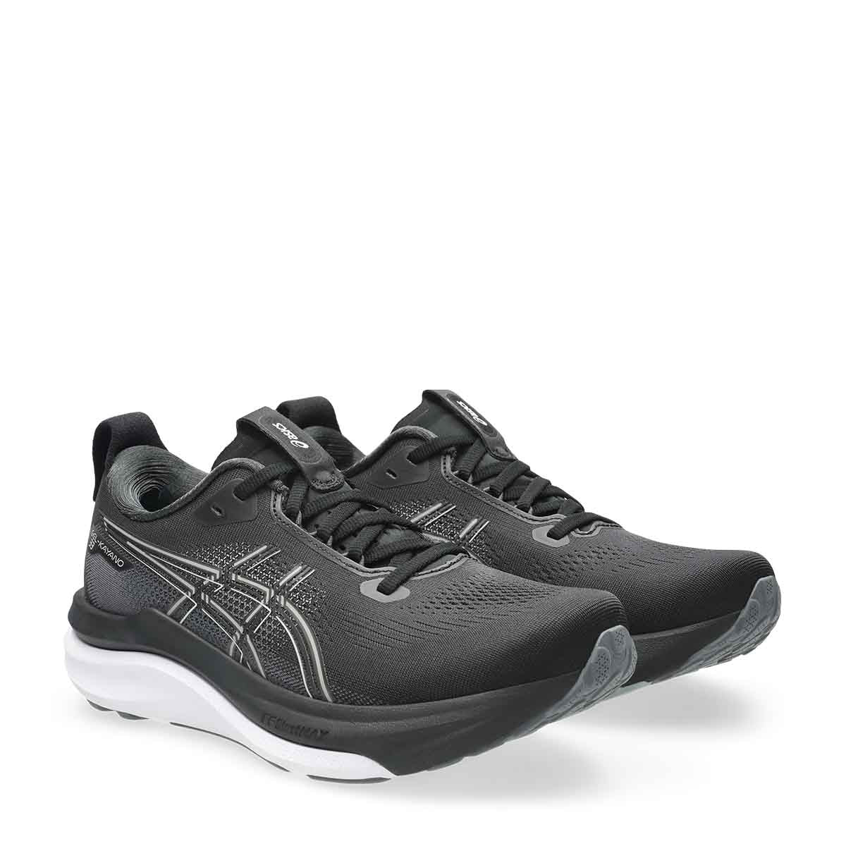 Asics Gel Kayano 33 Women Black White נעלי ריצה ג`ל קיאנו 33 לנשים