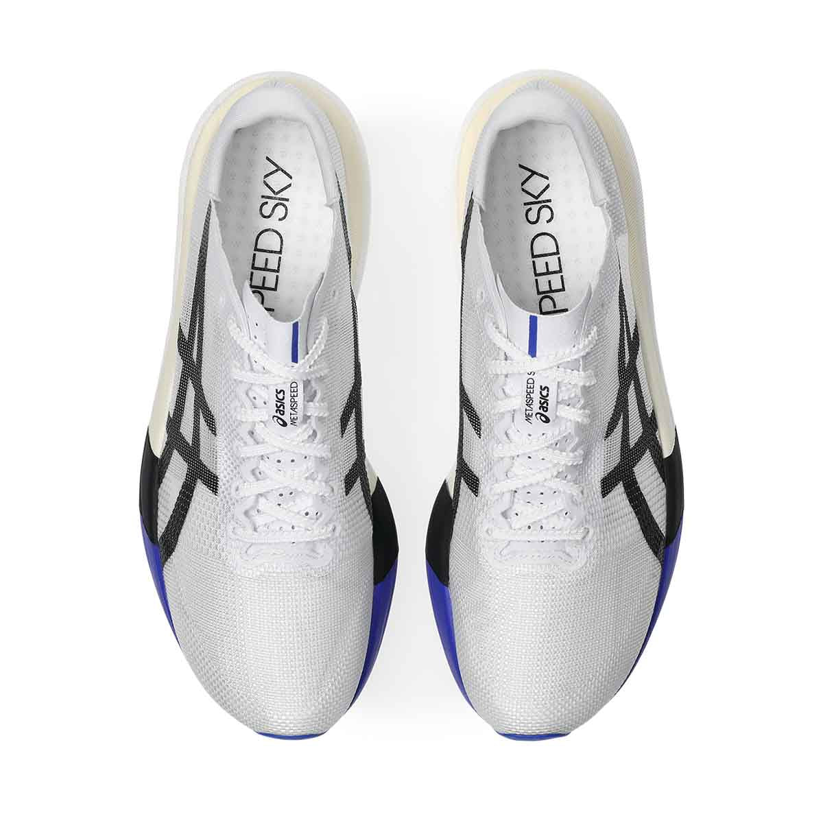 Asics Metaspeed Sky Tokyo Unisex White Cobalt Burst נעלי ריצה מטה ספיד סקיי טוקיו יוניסקס
