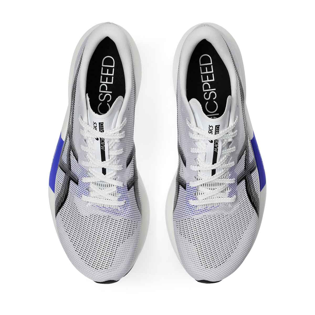 Asics Magic Speed 5 Unisex White Black נעלי ריצה מטה ספיד 5 יוניסקס