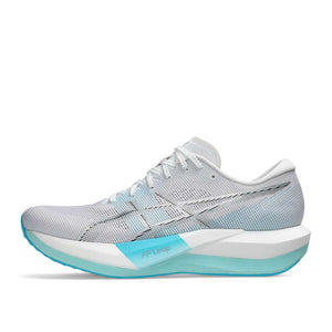 Asics Magic Speed 5 Unisex White Pure Silver נעלי ריצה אסיקס מג`יק ספיד 5 יוניסקס
