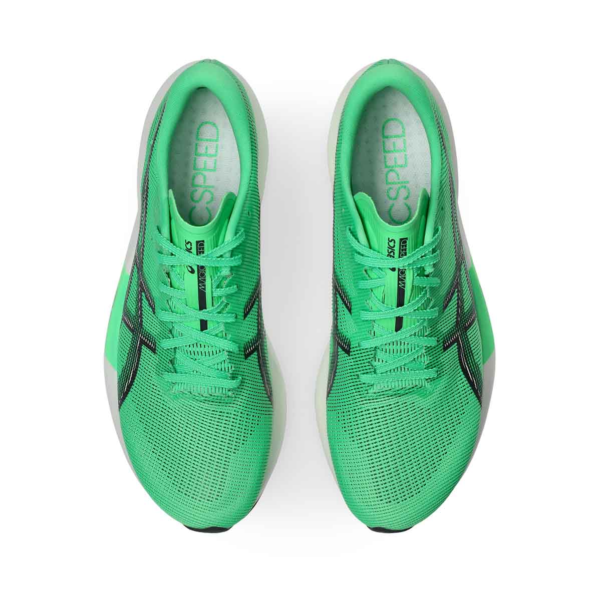 Asics Magic Speed 5 Unisex Vital Green Carrier Grey נעלי ריצה מטה ספיד 5 יוניסקס