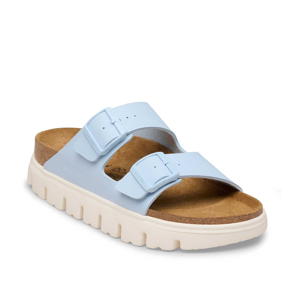 Birkenstock Arizona PAP Chunky Baby Blue כפכפי בירקנשטוק אריזונה לנשים צ'אנקי תכלת