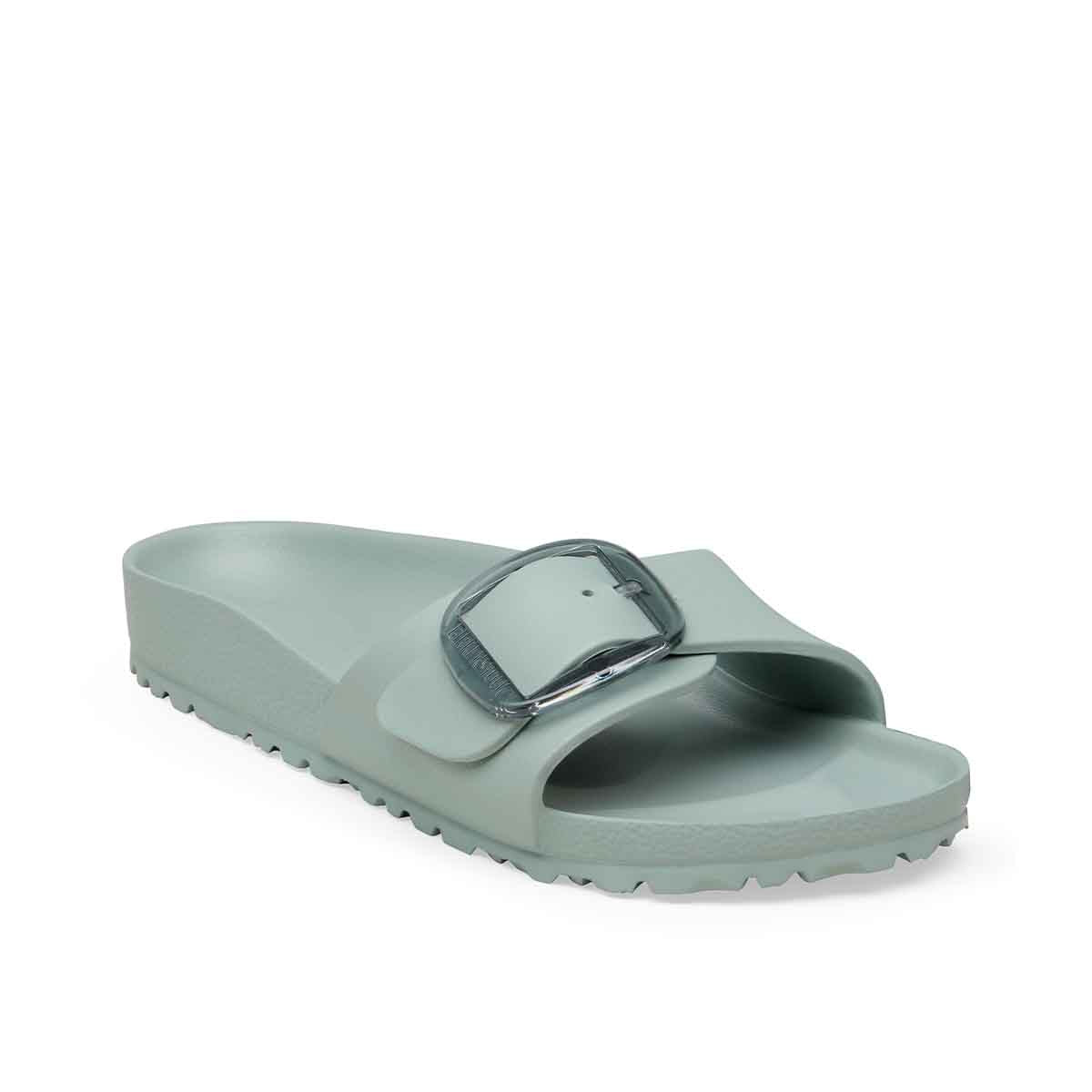 Birkenstock Madrid Big Buckle EVA Pure Sage כפכפי בירקנשטוק מדריד לנשים אבזם סייג