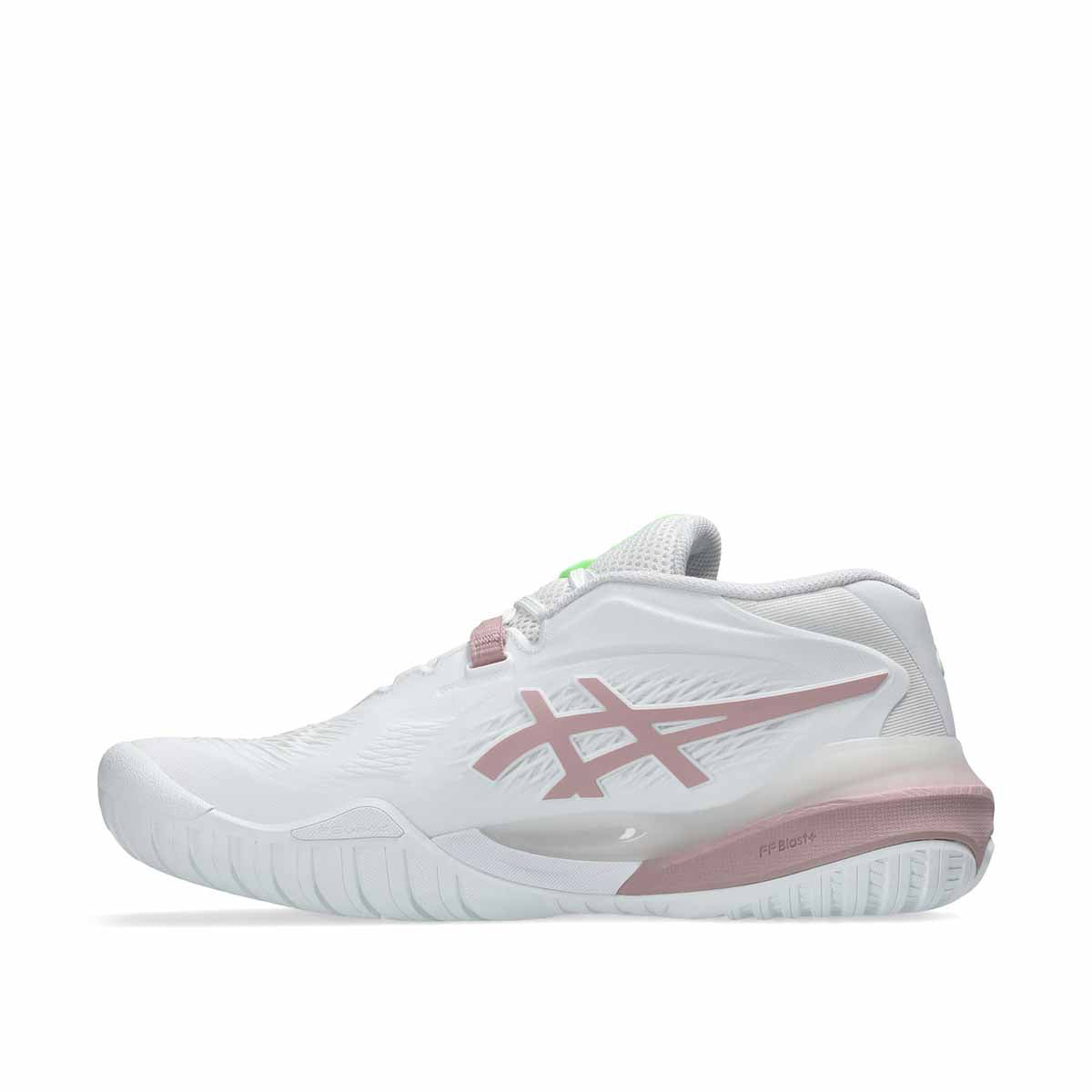 Asics Gel Resolution X Women White Morganite נעלי טניסג`ל רזולושיין לנשים