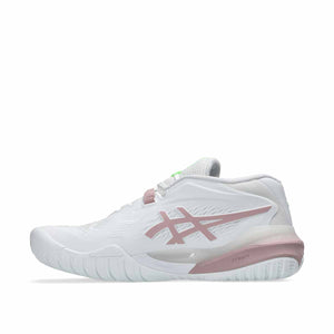 Asics Gel Resolution X Women White Morganite נעלי טניסג`ל רזולושיין לנשים