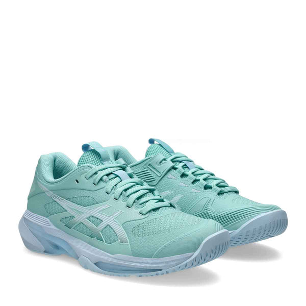 Asics Solution Speed FF 4 Women Oasis Green Light Blue נעלי טניס סולושיין ספיד 4 לנשים