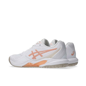 Asics Gel Dedicate 9 Women White Cantaloupe ג`ל דדיקייט 9 נשים