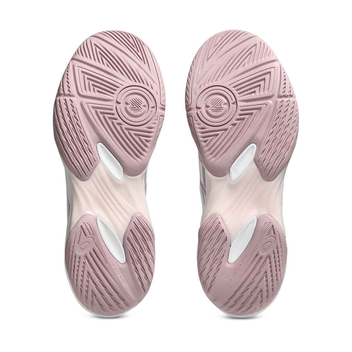 Asics Gel Rocket 12 Women White Pearl Pink נעלי כדורעף ג`ל רוקט 12 לנשים