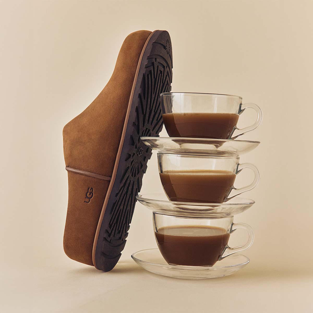 UGG Men's Otzo Clog Dark Chestnut כפכפי אוטזו קלוג חום לגברים