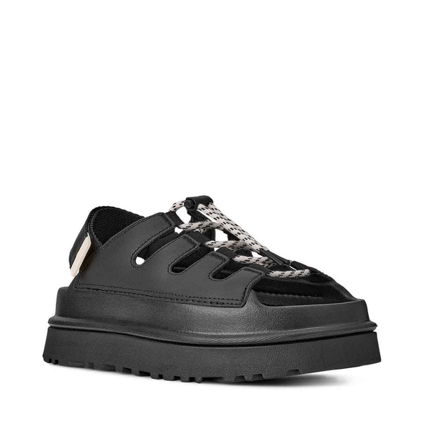 UGG GoldenGlow Toggle Sandal Black סנדלי גולדנגלואו טאגל שחור לנשים