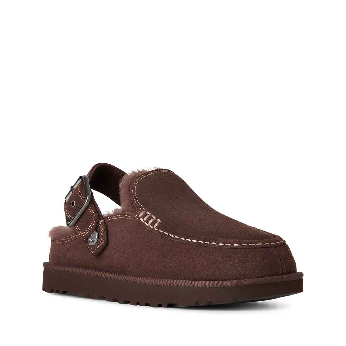 UGG Goldenstar Evelina Clog Burnt Cedar כפכפי גולדנסטאר חום לנשים