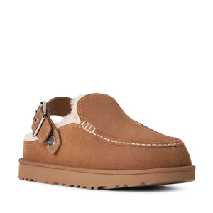 UGG Goldenstar Evelina Clog Chestnut כפכפי גולדנסטאר קלוג חום לנשים