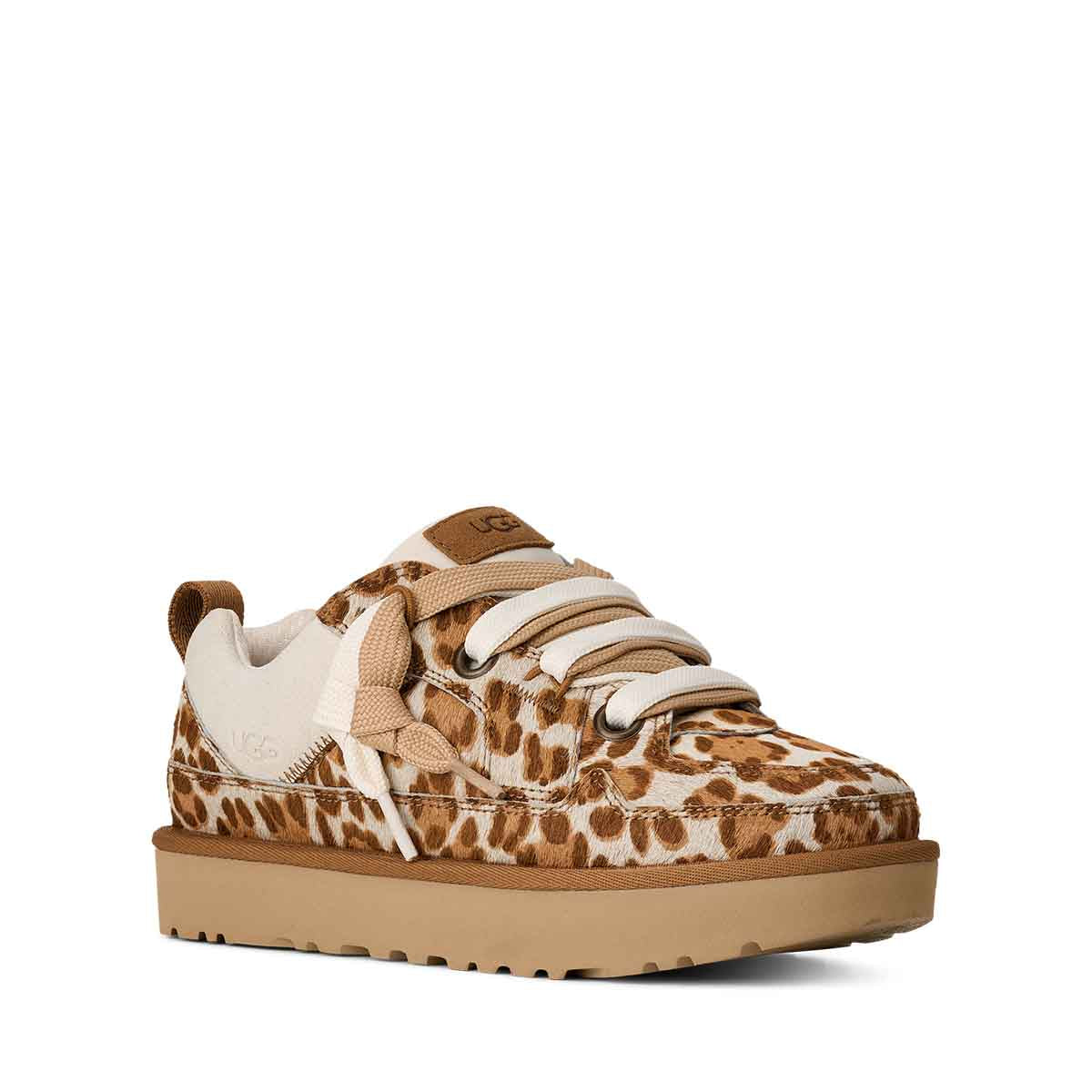 UGG Lo Lowmel Plains Felicity Leopard Jasmine סניקרס לו לואמל מנומר לנשים