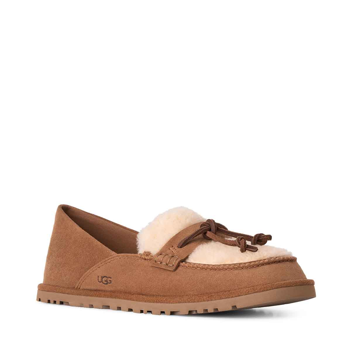 UGG Zora Loafer Chestnut נעלי מוקסין לנשים