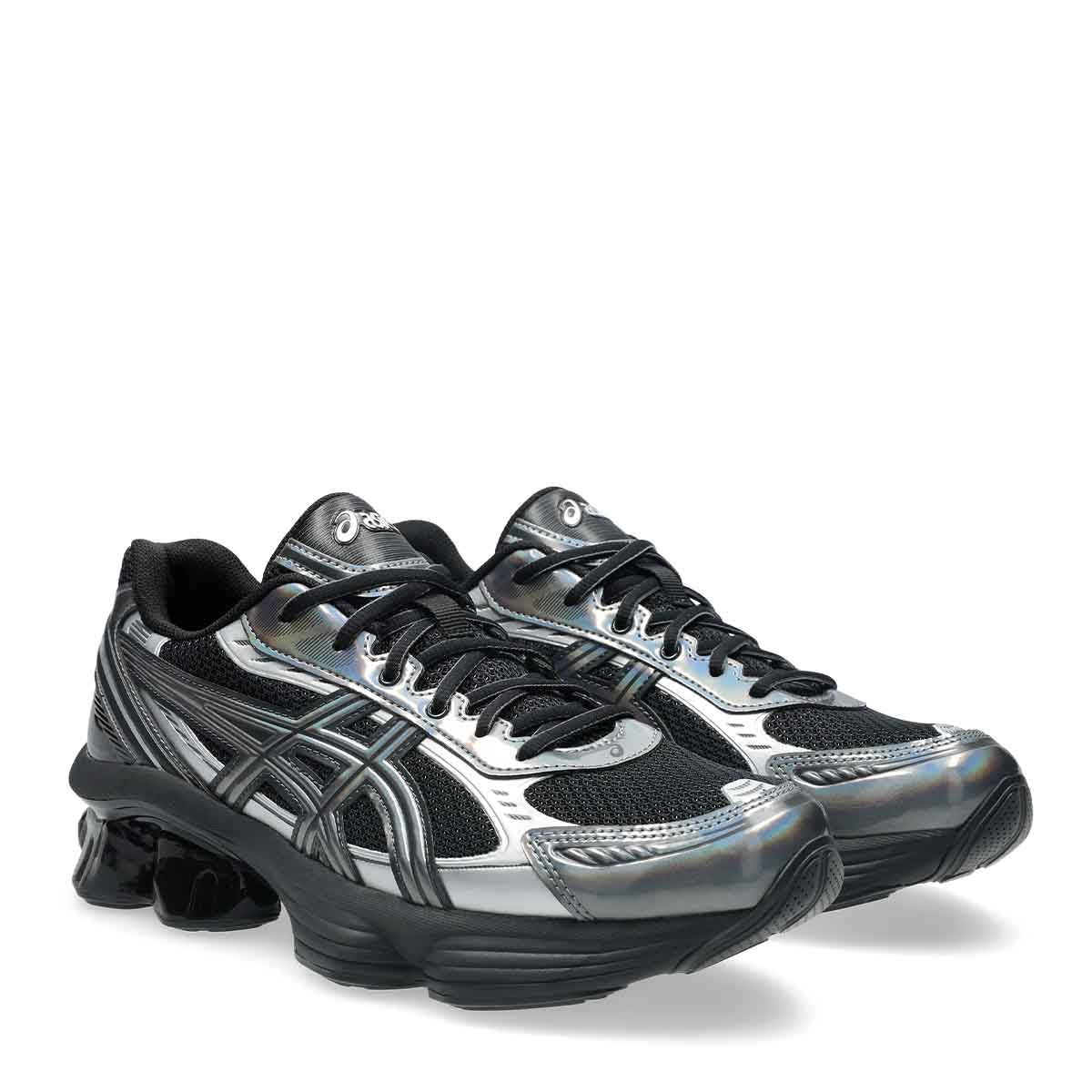 Asics Gel Kinetic Fluent Unisex Black Graphite Grey סניקרס אסיקס יוניסקס
