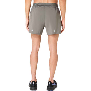 Asics Road 5In Short Men Truffle Grey מכנסי ריצה לגברים