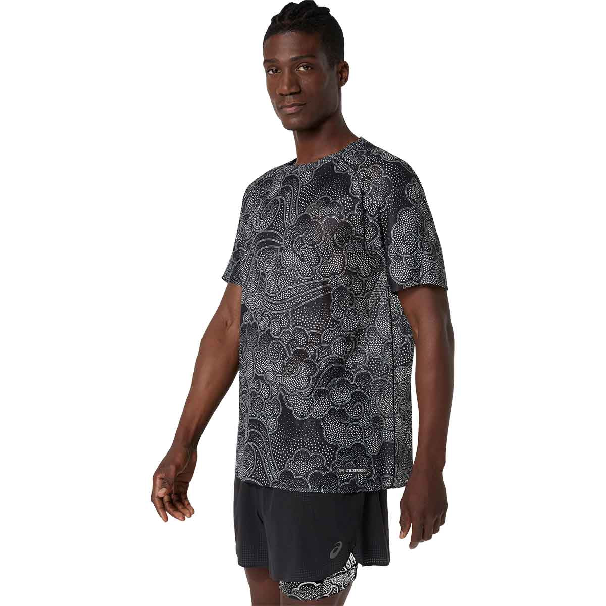Asics Limited Series Metarun SS Top Men Black חולצת ריצה לגברים